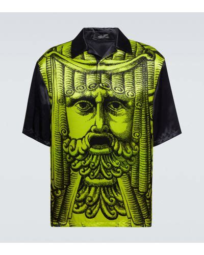 Lime Green Versace Shirt 